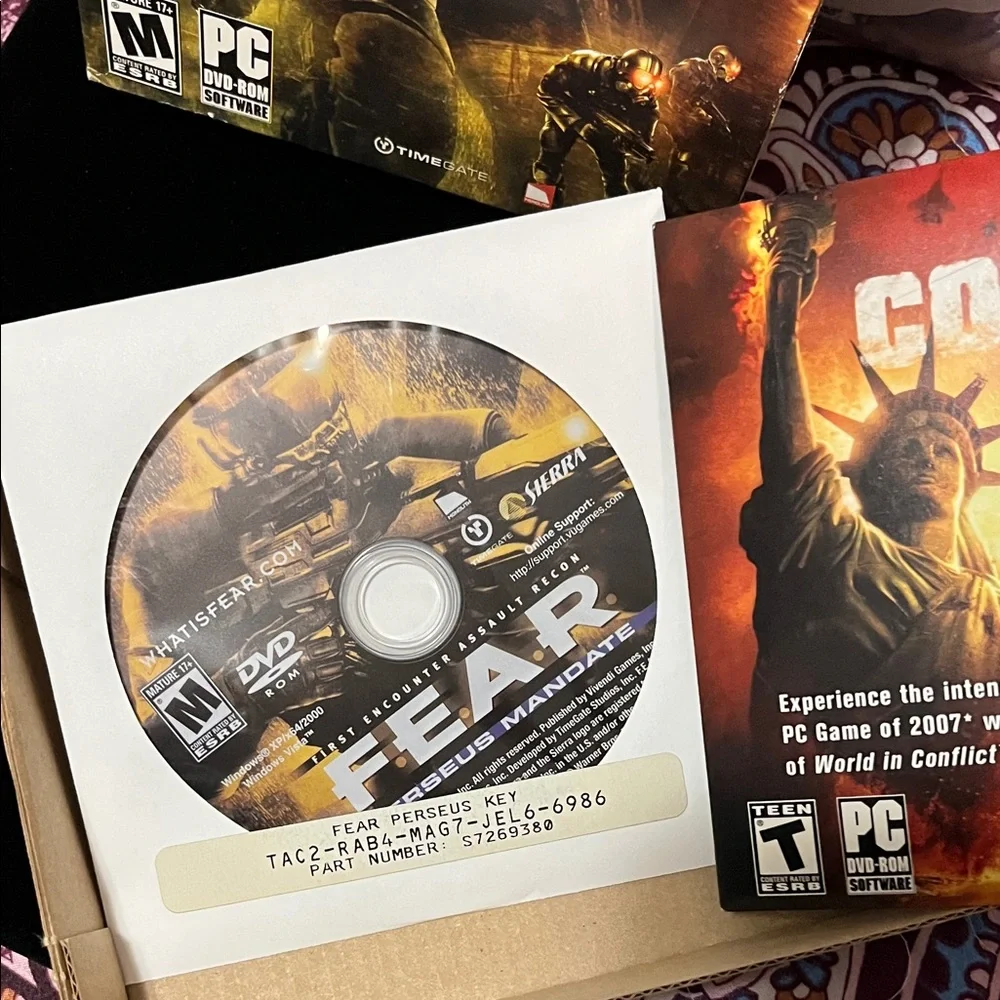 FEAR Perseus Mandate PC Game - Black Edition